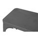 Bancs en métal gris acier Bolero Bistro 1000 mm (lot de 2)