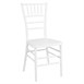 Chaises Bolero Chiavari en polypropylène blanches (lot de 4)