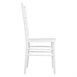 Chaises Bolero Chiavari en polypropylène blanches (lot de 4)