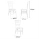 Chaises Bolero Chiavari en polypropylène blanches (lot de 4)