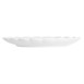Assiettes festonnées Olympia Bloom blanches 175 mm (lot de 6)