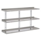 Étagère complète 3 niveaux Gastro-M 1400x400x35mm