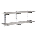 Étagère complète 2 niveaux Gastro-M 1600x400x20mm