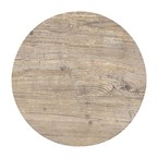 Planches de présentation rondes en polyester bio Roltex S-Plank 38 cm vintage (lot de 5)