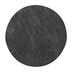 Planches de présentation rondes en polyester bio Roltex S-Plank 40 cm ardoise (lot de 5)