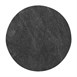 Planches de présentation rondes en polyester bio Roltex S-Plank 40 cm ardoise (lot de 5)