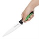 Couteau de cuisine Hygiplas Pro vert 16cm