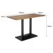 Table d'intérieur Bolero bois clair 1200mm