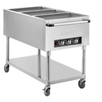 Bain-marie mobile Buffalo 3x GN 1/1