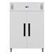 Armoire réfrigérée positive blanche Polar série G 2 portes 1 152L
