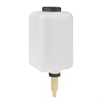 Flacon rechargeable en PEBD de 1000ml avec tube en caoutchouc