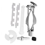 Ensemble batteur en acier inoxydable Polar