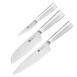 Ensemble de 3 couteaux Vogue Tsuki Series 8 