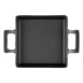 Plat carré en fonte avec anses Olympia 130x130mm