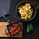 Plat carré en fonte avec anses Olympia 130x130mm