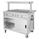Buffet central mobile avec plaque chauffante Buffalo 