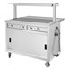Buffet central mobile avec plaque chauffante Buffalo 