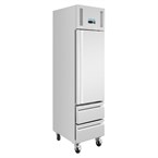 Armoire régrigérée négative GN compacte Polar série G 1 porte et 2 tiroirs 180L