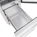 Armoire régrigérée négative GN compacte Polar série G 1 porte et 2 tiroirs 180L