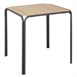 Table carrée en polywood Bolero Santorini 700mm