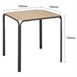 Table carrée en polywood Bolero Santorini 700mm