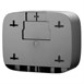Distributeur d'essuie-mains compact Jantex noir