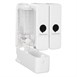 Distributeur de douche triple Jantex blanc