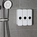 Distributeur de douche triple Jantex blanc