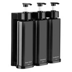 Distributeur à pompe triple pour douche Nisbets Essentials