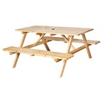 Table de pique-nique en bois Bolero Elements 1 532 mm