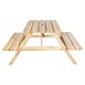 Table de pique-nique en bois Bolero Elements 1 532 mm
