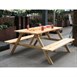 Table de pique-nique en bois Bolero Elements 1 532 mm