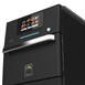 Four à grande vitesse double magnetron Pratica FIT XL noir