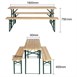 Ensemble brasserie table et bancs Bolero 1770x500mm