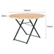 Ensemble brasserie table ronde et bancs Bolero 1670x460mm