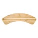 Ensemble brasserie table ronde et bancs Bolero 1670x460mm