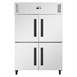 Double armoire réfrigérée positive GN 4 portillons Polar série G 1200L