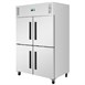 Double armoire réfrigérée positive GN 4 portillons Polar série G 1200L