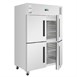 Double armoire réfrigérée positive GN 4 portillons Polar série G 1200L