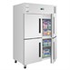 Double armoire réfrigérée positive GN 4 portillons Polar série G 1200L