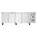 Table réfrigérée positive Slimline Polar série U 4 portes