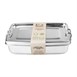 Récipient réutilisable en inox pour plats à emporter Fiesta 180x120mm