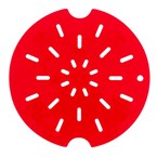 Égouttoir en polypropylène Cambro FreshPro CamRound rouge