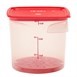 Égouttoir en polypropylène Cambro FreshPro CamRound rouge