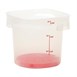 Égouttoir en polypropylène Cambro FreshPro CamRound rouge