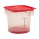 Égouttoir en polypropylène Cambro FreshPro CamRound rouge