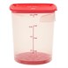 Égouttoir en polypropylène Cambro FreshPro CamRound rouge