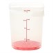 Égouttoir en polypropylène Cambro FreshPro CamRound rouge