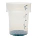 Égouttoir en polypropylène Cambro FreshPro CamRound bleu