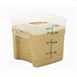 Boîte en polypropylène Cambro FreshPro CamSquare 3,8L 